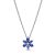 Pandora Glowing Blue Herbarium Cluster Pendant Necklace – 45cm