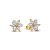 Pandora Glowing Herbarium Cluster Stud Earrings