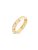 Argento Gold Galaxy Star Band Ring – Ring Size 56 Gold