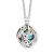 Angel Whisperer Silver Turquiose Heavan Small Soundball Necklace – Silver