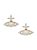 Vivienne Westwood Gold Pearl Ada Stud Earrings – Gold