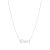 Argento Greek Language Necklace – Rose Gold