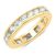 Rafaela Donata Womens Khushi Female Sterling Silver Ring – Gold – Size K