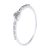 Diadema Womens – Ring – Diamonds – White Gold – Size K