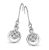 Orphelia WoMens 925 Sterling Silver Drop Earrings – ZO-5119 – One Size