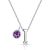 Preliminary I Necklace with Birthstone Attraction Created with Zircondia® Crystals