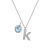 Pave Preliminary Ok Necklace with Birthstone Appeal Created with Zircondia® Crystals