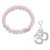 Om Rose Quartz Gemstone Appeal Bracelet