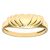 Diamant L’Eternel Womens 9ct Yellow Gold Ladies Heart Ring – Size R