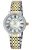 Gv2 Womens Astor III MOP Dial Swiss Quartz Stainless Metal Diamond Watch – Silver & Gold – One Dimension