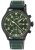 Gevril Mens Vaughn Chronograph Green Dial Leather Swiss Automatic ETA 7750 Watch – One Size