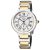 Gv2 Rome WoMens 12203B Swiss Quartz Diamond Two-Tone Stainless Steel Watch – Silver & Gold – One Size