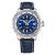 Stührling Mens Global Voyager 1014 GMT World Timer Watch – Blue – One Size