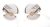 Orphelia WoMens 925 Sterling Silver Stud Earrings – ZO-5661 – One Size