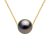 Diadema Womens – Necklace – Tahitian Pearl – Yellow Gold – Natural – One Size