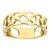 Diamant L’Eternel Womens 9ct Yellow Gold Ladies Band Ring – Size N