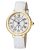 Gv2 Rome WoMens Swiss Quartz Diamond Silver Dial YG Watch – White – One Size