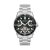 Thomas Earnshaw Admiral Jervis Mens Mechanical Automatic Script Black Watch ES-8134-11 – Silver – One Size