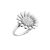 Georg Jensen Women Silver Sunflower Ring