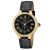 Gv2 Astor WoMens Black Dial Calfskin Leather Watch – One Size