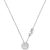 Michael Kors Sterling Silver CZ Pendant Women&apos;s Necklace MKC1208AN040