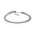 Skagen Tov Mesh Silver Stainless Steel Chain Men&apos;s Bracelet SKJM0235040