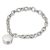 Hyperlinks Spherical Locket Bracelet – Silver