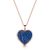 Lapis Lazuli Trendy Middle Locket – Rose Gold