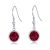 Purple Crystal Drop Earrings Created with Zircondia® Crystals