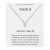 Taurus Zodiac Megastar Signal Necklace Created with Zircondia® Crystals