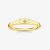 THOMAS SABO Gold Plated Engraved Cubic Zirconia Star Ring TR2314-414-14-54