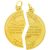 Mizpah Coin Appeal Pendant Necklace in 9ct Gold