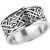 Males’s Celtic Convenience Have compatibility Knot Ring in Sterling Silver