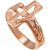 Open Pass Ring in 9ct Rose Gold