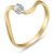 Diamond Marcella Wave Ring, 0.15 ct in 18ct Gold