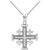 Jerusalem Pendant Necklace in Sterling Silver