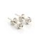 Diamond Catalina Classic Stud Earrings in 9ct White Gold