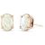 Opal Barcelona Stud Earrings in 9ct Rose Gold