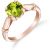 Peridot Anoushka Solitaire Ring in 9ct Rose Gold