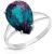 Alexandrite Audrey Classic Signature Ring in Sterling Silver