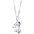 Silver Curler Skate Necklace