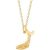 Gold Plated Whale Necklace