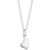 Silver Heat Center Necklace