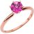 Alexandrite Vintage Gemstone Ring in 9ct Rose Gold