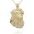 Shut Up Pendant Necklace in 9ct Gold