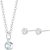 March Birthstone Jewelry Set (Aquamarine)