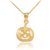 Pumpkin Pendant Necklace in 9ct Gold