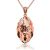 3-D Gorilla Pendant Necklace in 9ct Rose Gold