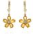 Citrine & Diamond Annabella Blooming Drop Earrings in 9ct Gold