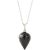 Spinel & Diamond Gwen Dimensional Pendant Necklace in 9ct White Gold